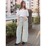 ワンショルフリルリボンビッグTシャツ | dazzlin | 詳細画像14