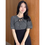 【WEB限定】リボンレイヤードTシャツ | dazzlin | 詳細画像15