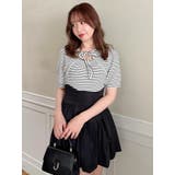【WEB限定】リボンレイヤードTシャツ | dazzlin | 詳細画像7