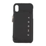 ブラック | Sout OUT POUCH iPhone case forX | EMODA