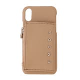 ベージュ | Sout OUT POUCH iPhone case forX | EMODA