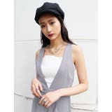 ボディフィットニットタンクトップ | EMODA | 詳細画像35 