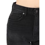 バックスリットカットジャストウエストフレアジーンズ | EMODA | 詳細画像12