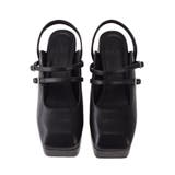 ダブルストラップスクエアシューズ | EMODA | 詳細画像4