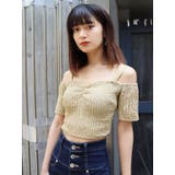 オフショルダーコンパクトトップ | EMODA | 詳細画像2