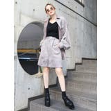 タックジャストウエストハーフパンツ | EMODA | 詳細画像4