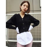 ドッキングケーブルニット | EMODA | 詳細画像1