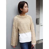 イエロー | シアーショートニット | EMODA