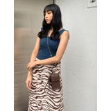 ウエストカーブロングスカート | EMODA | 詳細画像3 