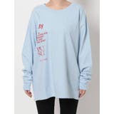 フロントロゴオーバーロングTシャツ | EMODA | 詳細画像12