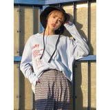 フロントロゴオーバーロングTシャツ | EMODA | 詳細画像3