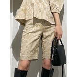 ベージュ | 【WEB限定】センタープレスハーフパンツ | EMODA