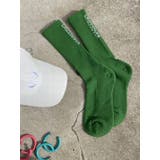 グリーン | ミニマルロゴリブソックス | EMODA