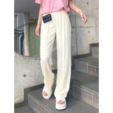 イエロー | 【セットアップ着用可】タンクワイドルーズパンツ | EMODA