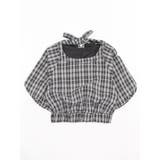 BACK RIBBON SHORT TOP | EMODA | 詳細画像2 