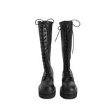 ラウンドレースアップブーツ | EMODA | 詳細画像13