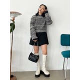 ラウンドレースアップブーツ | EMODA | 詳細画像4