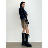 ラウンドレースアップブーツ | EMODA | 詳細画像7