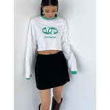 ショートマークロゴロングTシャツ | EMODA | 詳細画像15