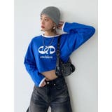 ショートマークロゴロングTシャツ | EMODA | 詳細画像3