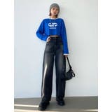 ショートマークロゴロングTシャツ | EMODA | 詳細画像4