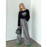 ショートマークロゴロングTシャツ | EMODA | 詳細画像7