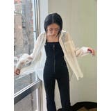 デニムフレアサロペット | EMODA | 詳細画像4 