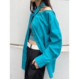 【WEB限定】オーバーカッティングシャツ | EMODA | 詳細画像4 