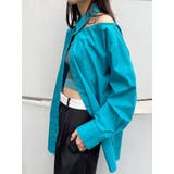 【WEB限定】オーバーカッティングシャツ | EMODA | 詳細画像8 