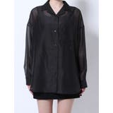 ブラック | エアリールーズシャツ | EMODA