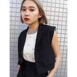 クロップドスーツベスト | EMODA | 詳細画像11 