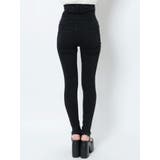 アシメスリットハイウエストパギンス | EMODA | 詳細画像25 