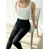 アシメスリットハイウエストパギンス | EMODA | 詳細画像6 