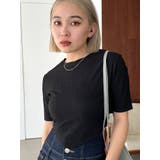 バックタイスカーフTシャツ | EMODA | 詳細画像15