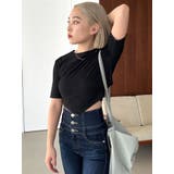 バックタイスカーフTシャツ | EMODA | 詳細画像16