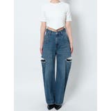 バックタイスカーフTシャツ | EMODA | 詳細画像37