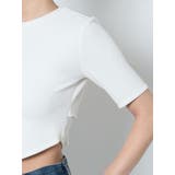 バックタイスカーフTシャツ | EMODA | 詳細画像49