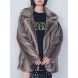 ミディーフェイクファーコート[品番：MKSW0056466]｜EMODA