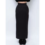 ストライプハイウエストロングスカート | EMODA | 詳細画像13