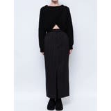 ストライプハイウエストロングスカート | EMODA | 詳細画像18