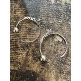 シルバー | ロゴフープピアス | EMODA