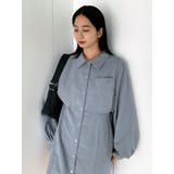 レイヤーポケットシャツワンピース | EMODA | 詳細画像8