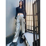 ナイロンルーズサスペンダーパンツ | EMODA | 詳細画像21