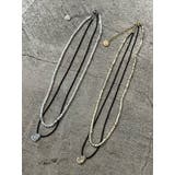 ダブルチェーンネックレス | EMODA | 詳細画像2