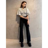 アウトポケットフレアパンツ | EMODA | 詳細画像15 