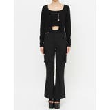 アウトポケットフレアパンツ | EMODA | 詳細画像25 