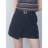 ラップベルトミニスカート | EMODA | 詳細画像1 