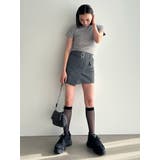 ラップベルトミニスカート | EMODA | 詳細画像21 