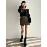 ラップベルトミニスカート | EMODA | 詳細画像28 