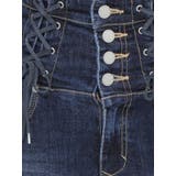 Wレースアップハイウエストフレアパギンス | EMODA | 詳細画像44 